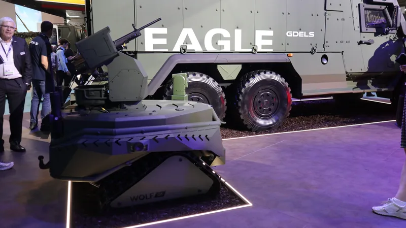 UGVs sollen zukünftig verstärkt auch als Begleitfahrzeuge eingesetzt werden.