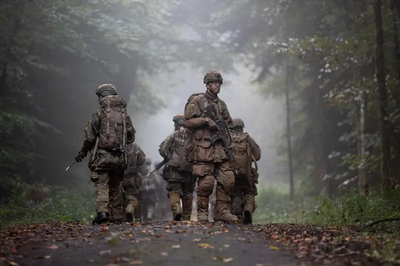 Allgemeine Grundausbildung im Sanitätsregiment 2