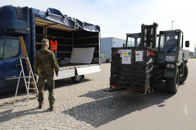 Versendung Beatmungsgeräte