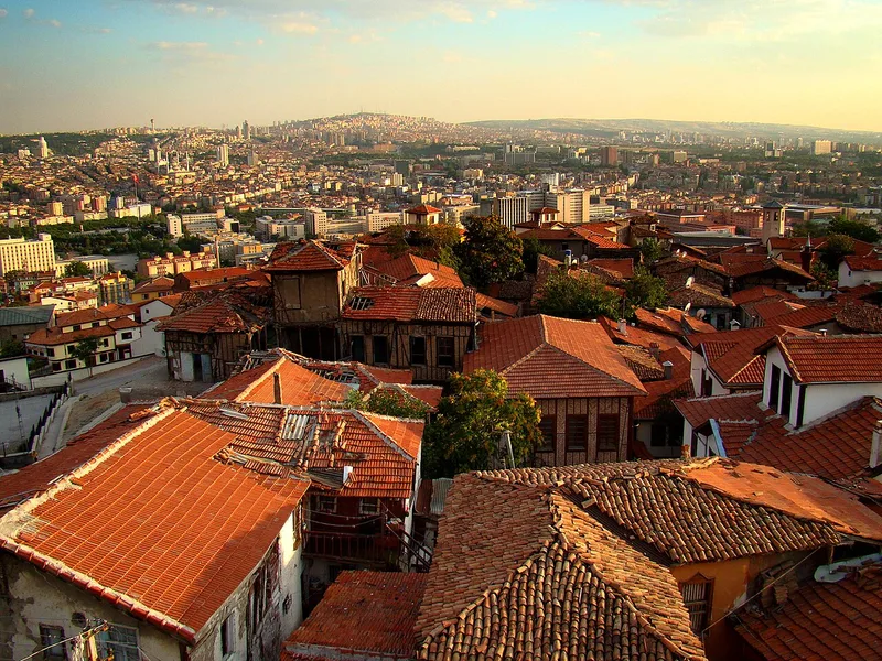 Die Hauptstadt der Türkei, Ankara.