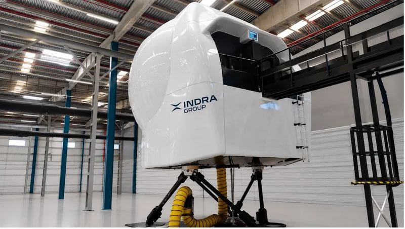 So wird auch der C295 Simulator aussehen.