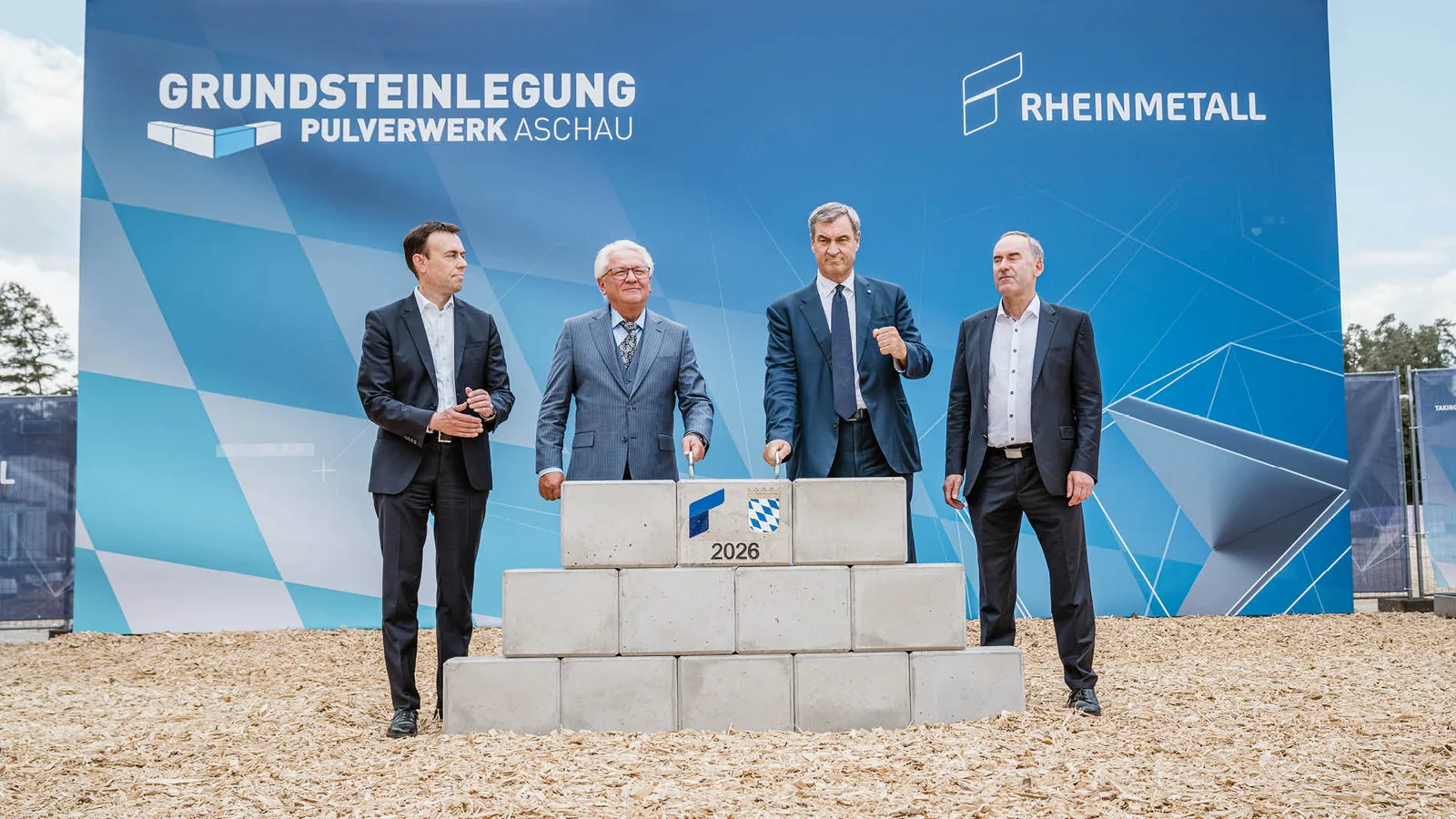 Am Rheinmetall-Standort Aschau a. Inn entsteht eine der größten und modernsten Pulverfabriken Europas.