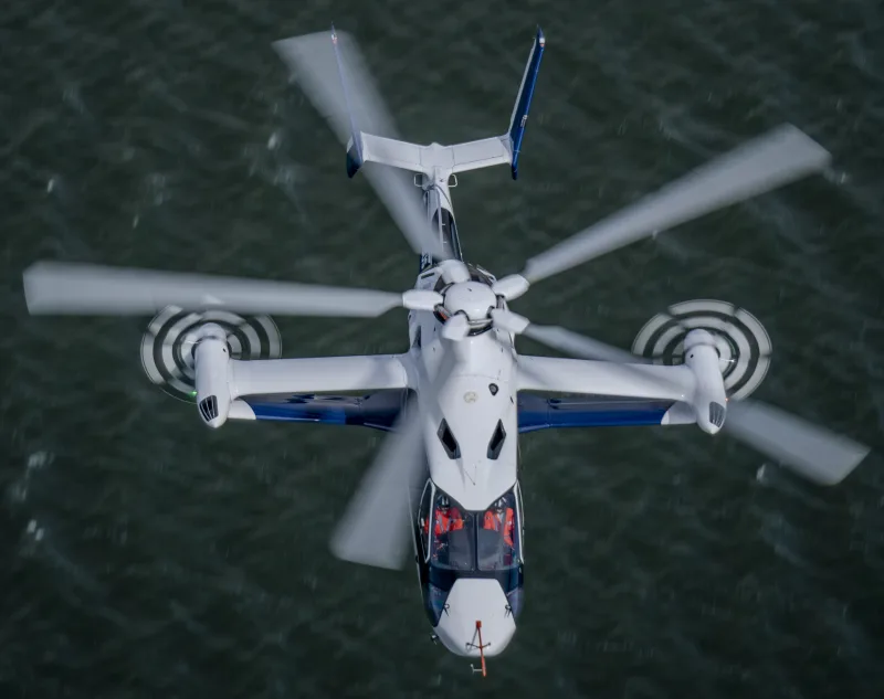 Der Experimentalhubschrauber RACER von Airbus.