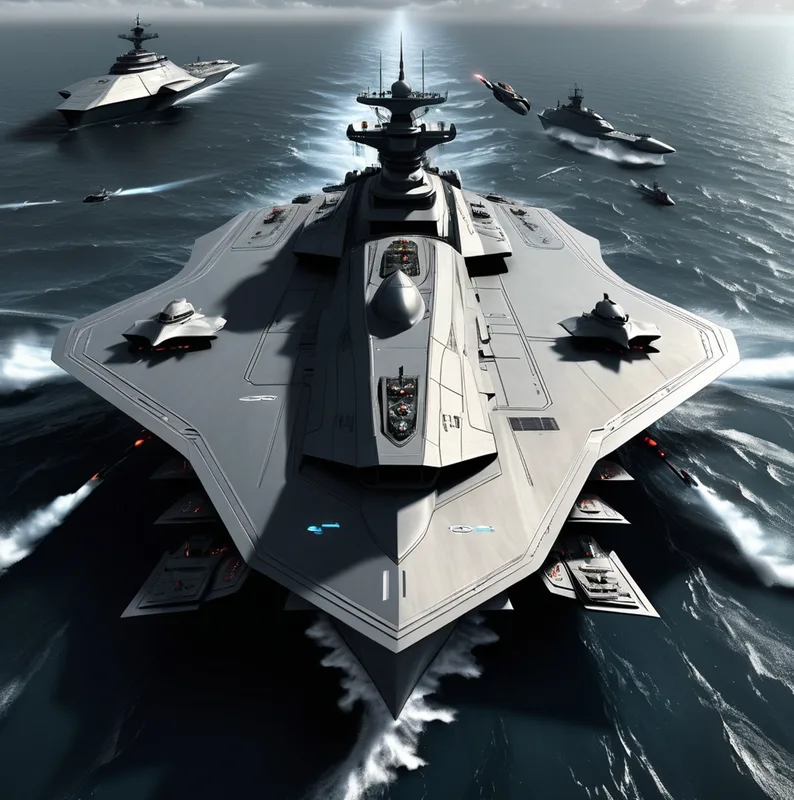 Concept art showing a drone-equipped ECV configuration.