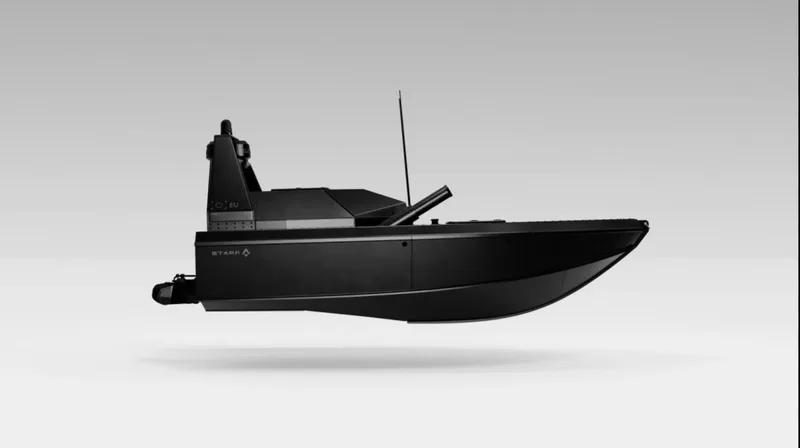 Hier ist die mögliche Bewaffnung des USV Vanta von Stark erkennbar.