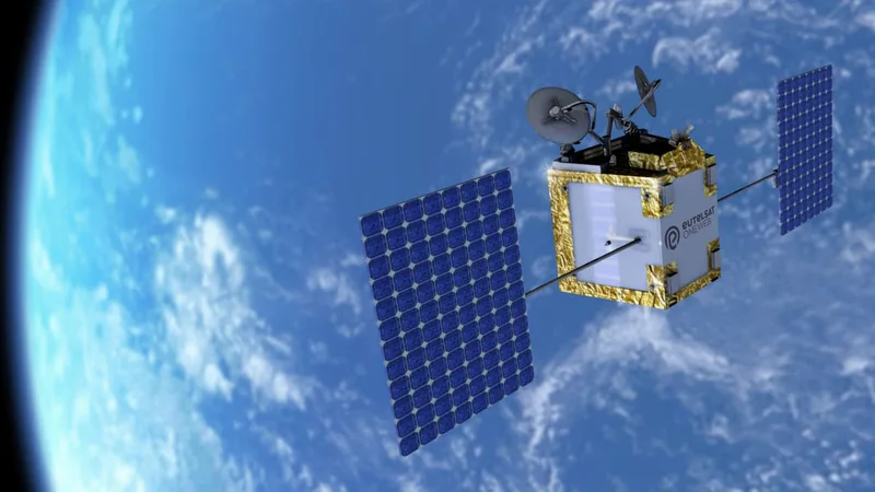 Eutelsat’s OneWeb communications satellite constellation is being developed as a European rival to Starlink.