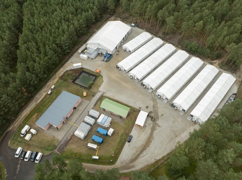 Bundeswehr-Camp von Rheinmetall