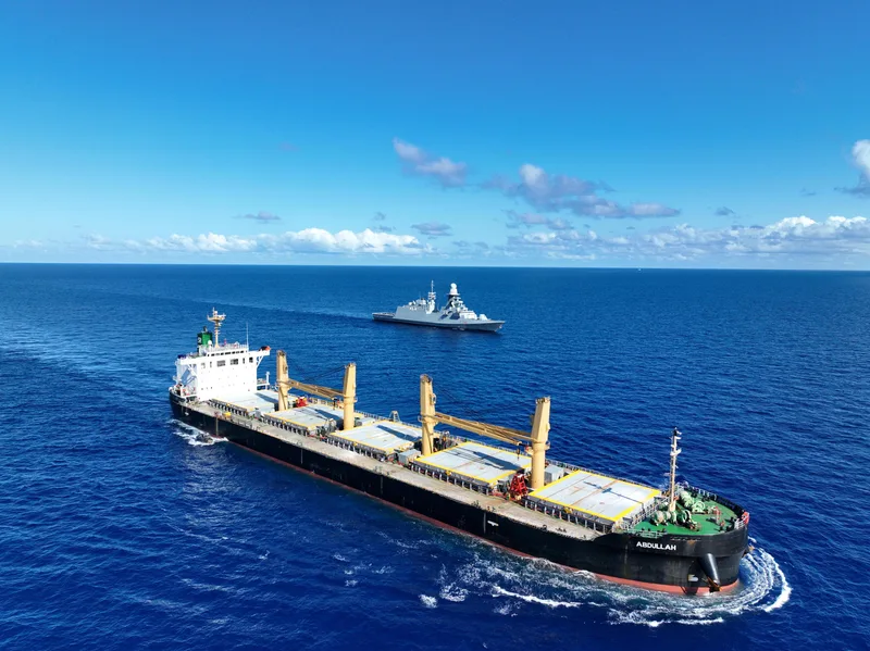 Escorting commercial maritime vessels in the Red Sea has been an operational necessity since 2023 to protect against attacks by the Houthis