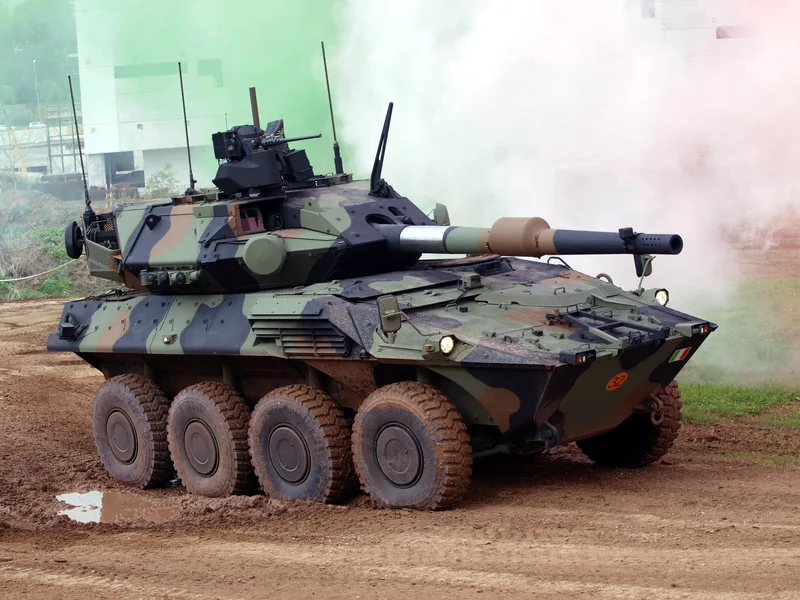 Demonstration of the Centauro II prototype in Rome, 2016.