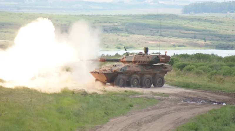 Live firing carried out at the Barão de São Borja Training Camp (CIBSB) in Rosário do Sul.