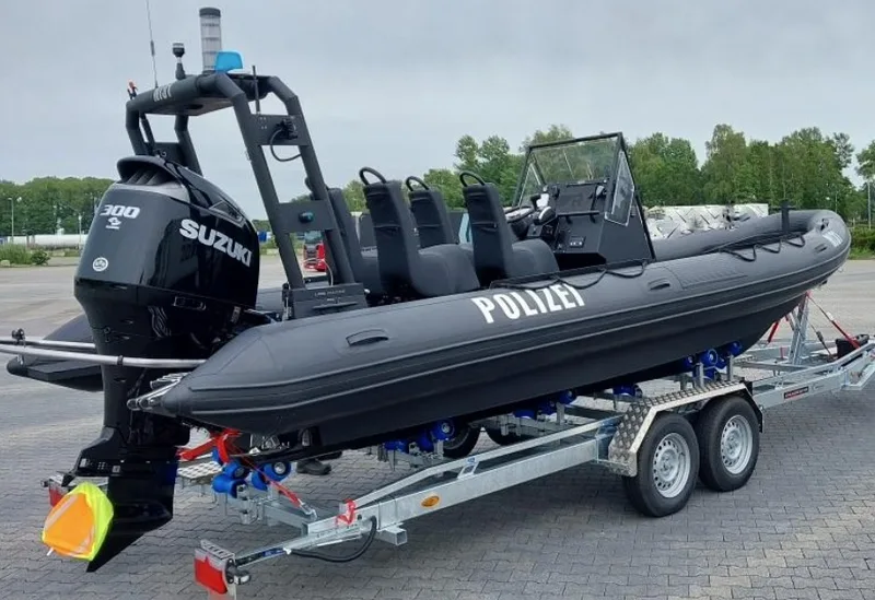 Einsatzboot der Technischen Einsatzeinheit der Bereitschaftspolizei