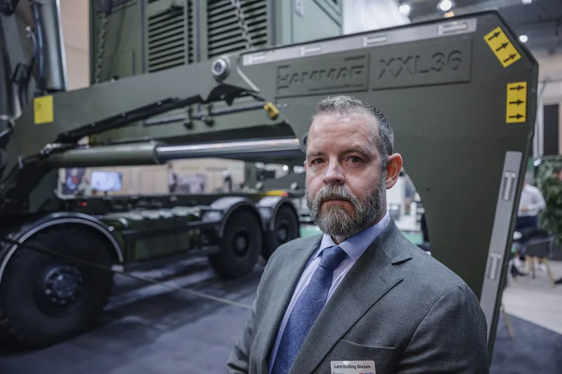 Vertreibt den HAMMAR XXL36 international: Sales Director Lars Gylling Olesen.