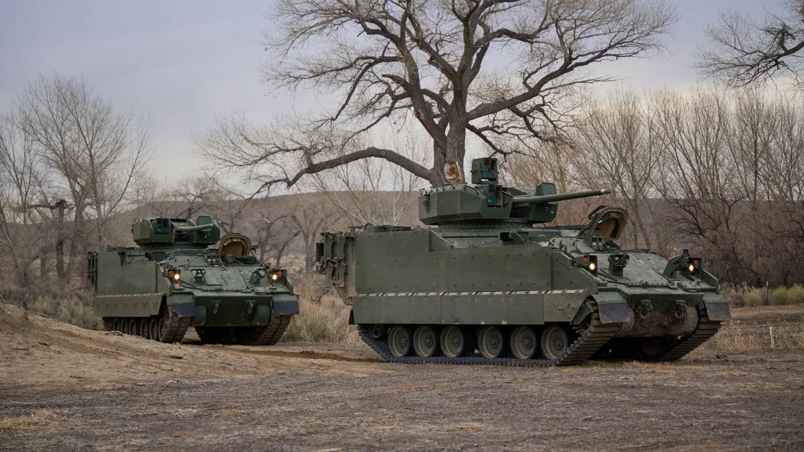 BAE Systems developed and delivered the two Kongsberg MCT-armed AMPV 30 IFVs to the US Army in just six months.