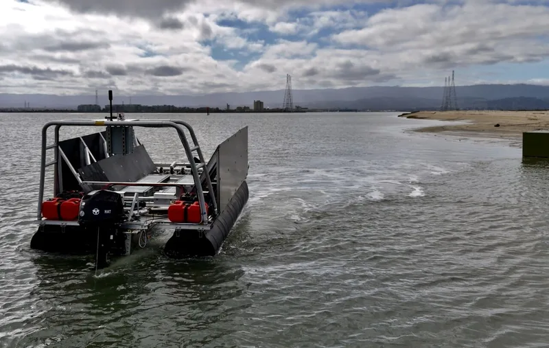 Bulwark Dynamics has built a prototype of its Caravel USV for landing operations. (Bulwark Dynamics)