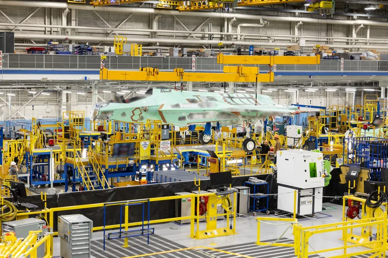 Construction of the Finnish Air Force’s first F-35 commenced in 2023.