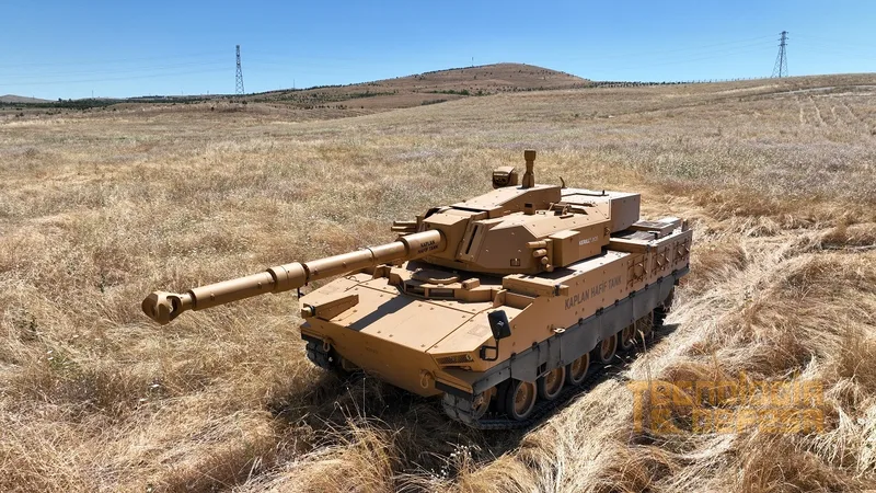 Kaplan MT with the Cockerill 3105 turret.