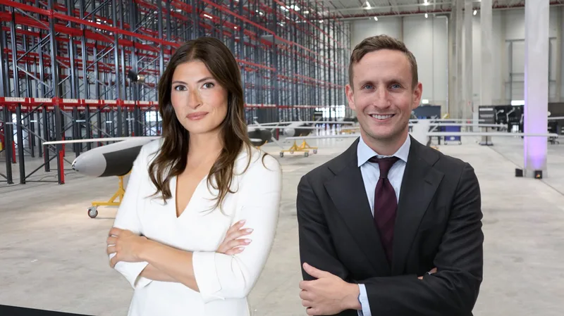 Montage: President und Chief Growth Officer (CGO) Abby Denburg und CEO und Mitgründer Michael Kaufman.