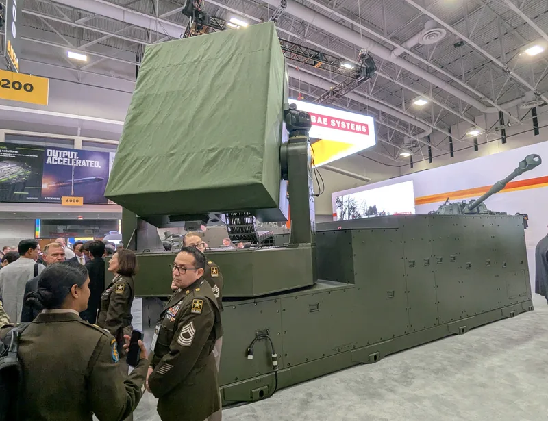 At AUSA 2026 BAE Systems unveiled its High Power Microwave (HPM) system, which can deliver a continuous defensive capability capable of defeating drone swarms for as long as power is available.