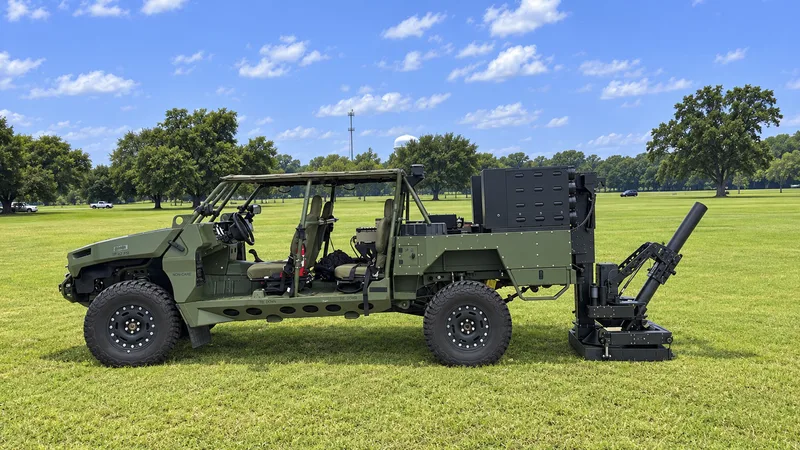 GMP unveiled the Scorpion Medium mortar system, integrated onto a GM Defense ISV-U, at the Army Maneuver Warfighter Conference held at Fort Benning, Georgia, from 15-17 September 2026.