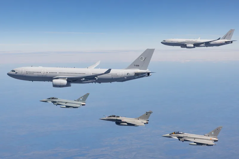 NATO received its tenth Airbus A330 Multi Role Tanker Transport (MRTT) aircraft (T-063) in September 2026. The NATO Multinational MRTT Fleet (MMF) is based at Eindhoven and its aircraft wear Dutch markings. The MMF member countries include the Netherlands, Germany, Belgium, Luxembourg, Norway, the Czech Republic, Denmark, Finland and Sweden.