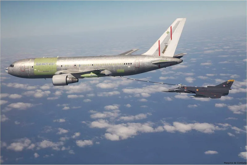 Israel’s IAI developed the KC-767 MMTT as a multi-purpose tanker/cargo transport conversion of second-hand Boeing 767s, supplying one aircraft to Colombia, with whom it serves as a tanker for the air force’s IAI Kfir fighters. The type did not enter service with the IDF.