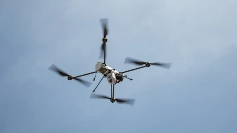 STAG-5 EO/IR-Gimbal mit Laserzielmarkierer von Leonardo.