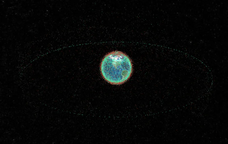 Künstliche Objekte im Weltraum sind über der Erde inzwischen so verbreitet, dass sie zur Navigation genutzt werden können. Dazu gehören sowohl aktive als auch außer Betrieb befindliche Satelliten sowie große Weltraumschrottteile wie abgeworfene Raketenstufen.