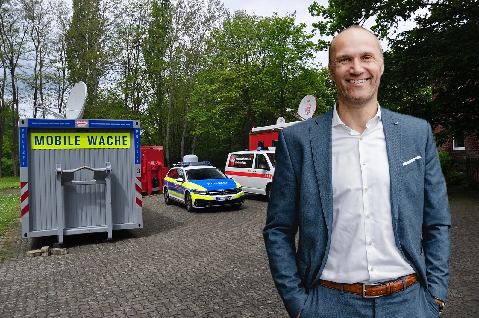 Michael Heuken, ND SatCom GmbH, sprach beim Bodensee Resilience Summit über Resiliente Satellitenkommunikation als Schlüssel zur Handlungsfähigkeit in Krisen.
