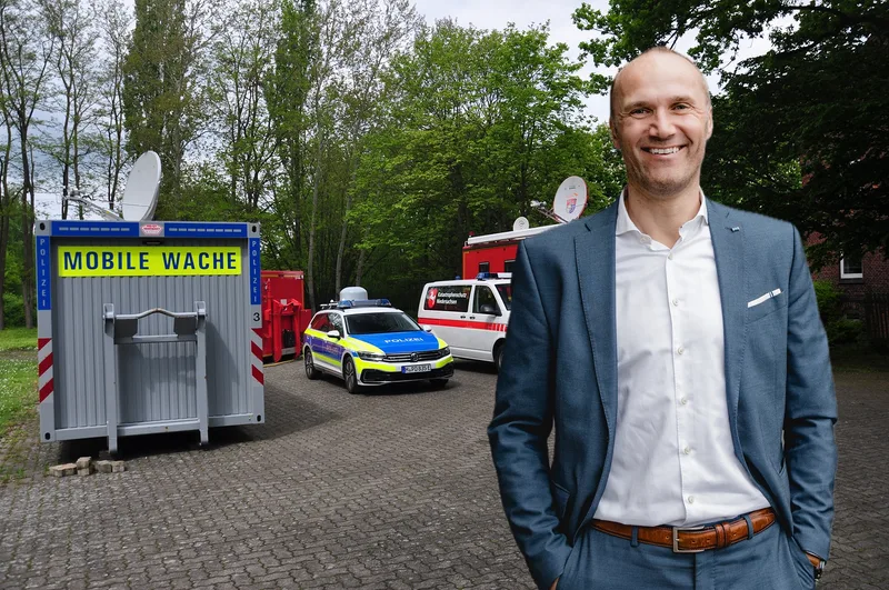 Michael Heuken, ND SatCom GmbH, sprach beim Bodensee Resilience Summit über Resiliente Satellitenkommunikation als Schlüssel zur Handlungsfähigkeit in Krisen.